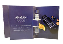 Carregar imagem no visualizador da galeria, Flaconete 1,2ml – Giorgio Armani Code Masculina • EDP
