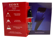 Carregar imagem no visualizador da galeria, Flaconete 1,5ml – Carolina Herrera Bad Boy Cobalt Masculino • EDP