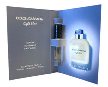 Carregar imagem no visualizador da galeria, Amostra Oficial 1,5ml – Dolce & Gabbana Light Blue Masculino • EDT