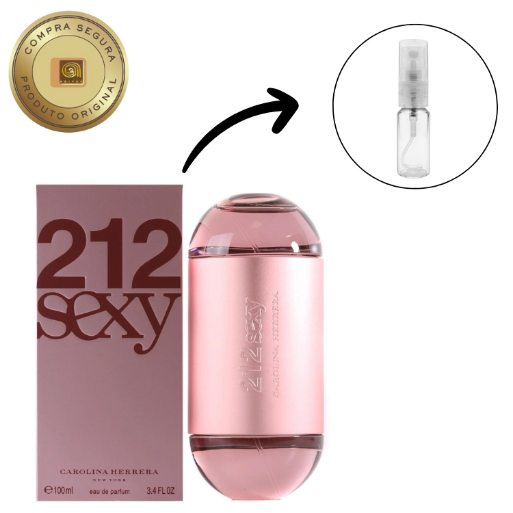 Fracionado – Carolina Herrera 212 Sexy Feminino • EDP