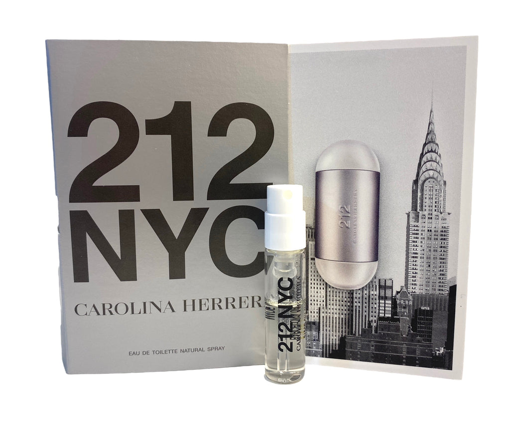 Flaconete 1,5ml – Carolina Herrera 212 NYC Feminino • EDP