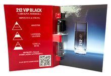 Carregar imagem no visualizador da galeria, Flaconete 1,5ml – Carolina Herrera 212 VIP Black Masculino • EDP
