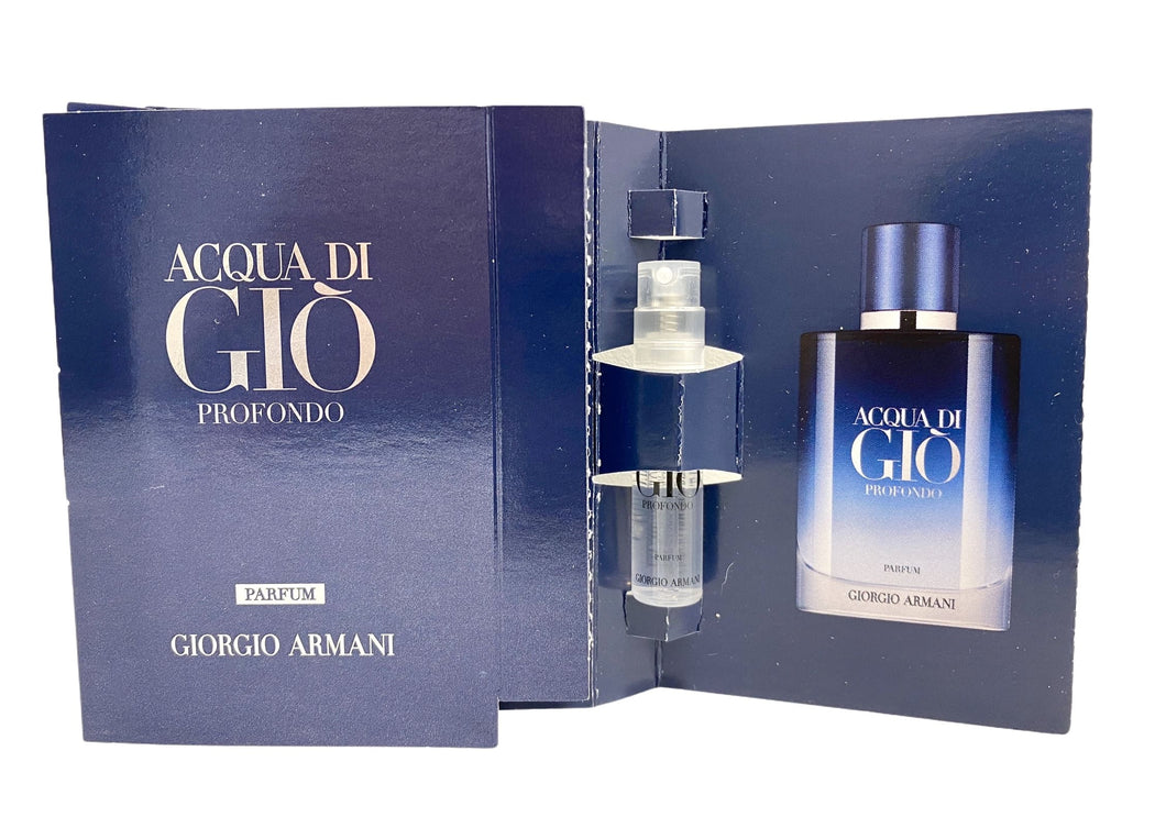 Flaconete 1,2ml – Giorgio Armani Acqua di Gio Profondo Masculino • PARFUM