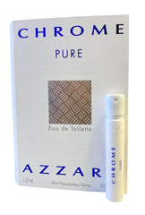 Amostra Azzaro Chrome Pure Masculina EDT 1,2ml