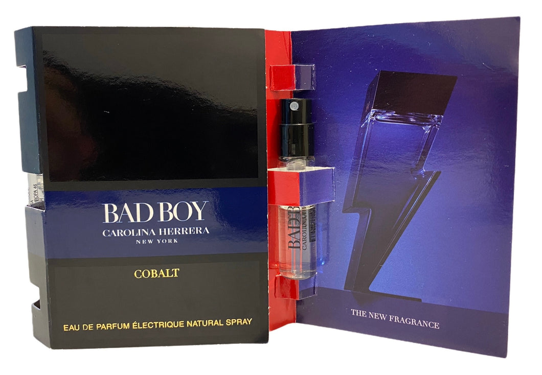Flaconete 1,5ml – Carolina Herrera Bad Boy Cobalt Masculino • EDP