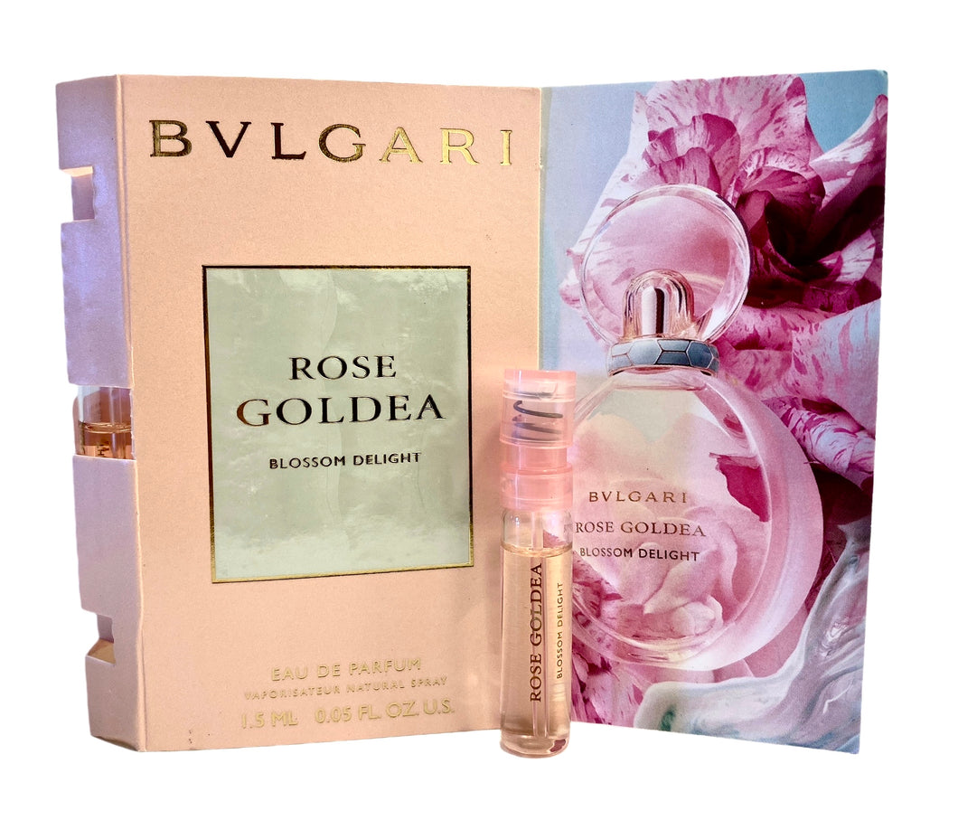 Flaconete 1,5ml – Bvlgari Goldea Rose Blossom Delight Feminino • EDP