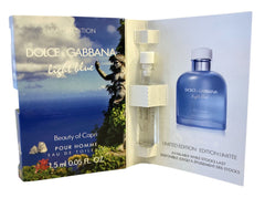 Amostra Dolce & Gabbana Light Blue Beauty Of Capri Masculina EDT 1,5ml