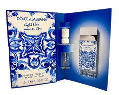 Amostra Dolce Gabbana Light Blue Summer Vibes Feminina EDT 1,5ml