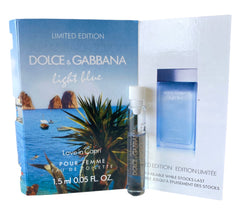 Amostra Dolce Gabbana Ligt Blue Love in Capri Edção Limitada Feminina EDT 1,5ml
