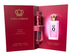 Amostra Dolce & Gabbana Q Feminina EDP 1,5ml