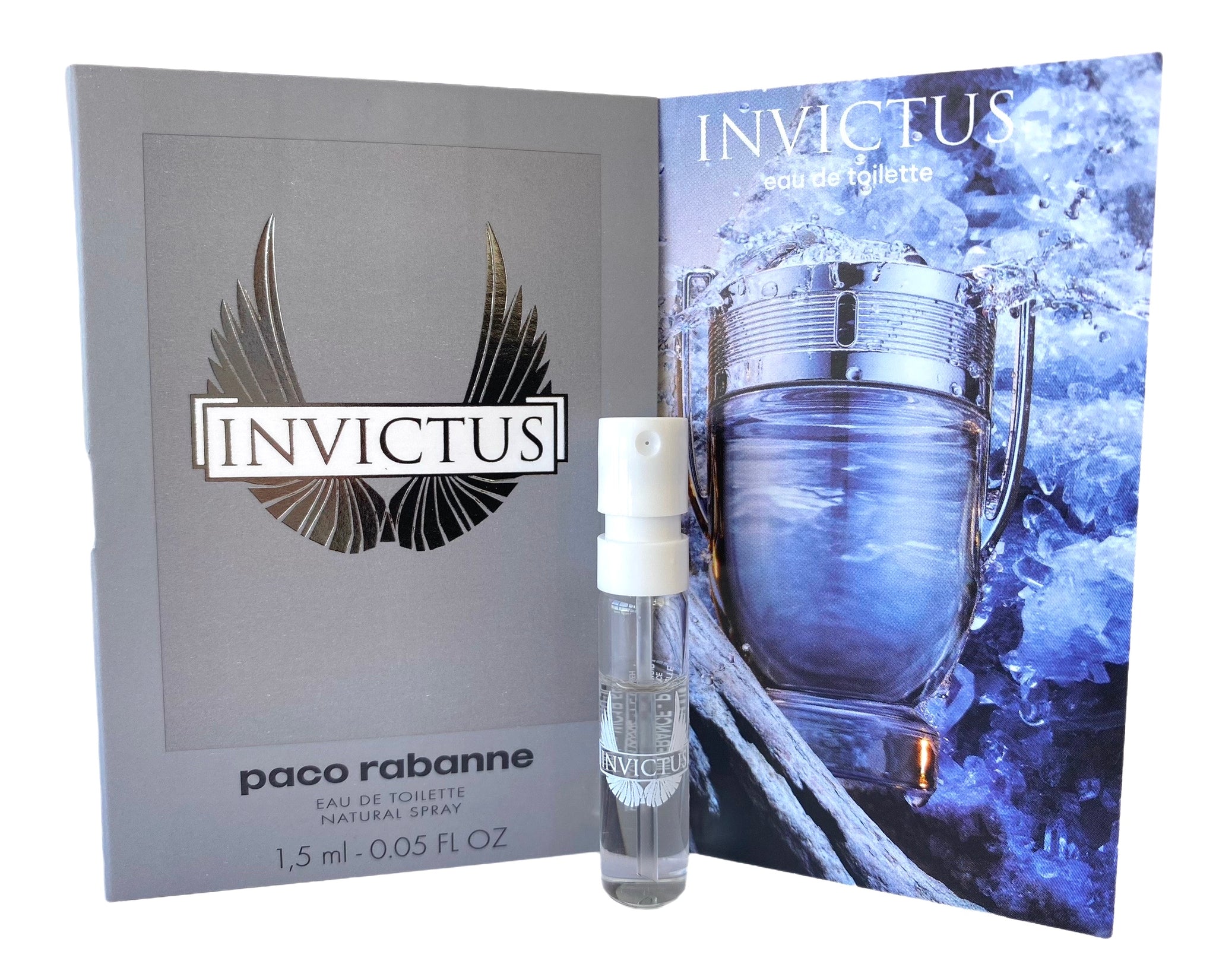Flaconete 1,5ml – Paco Rabanne Invictus Masculino • EDT – Fluenzi