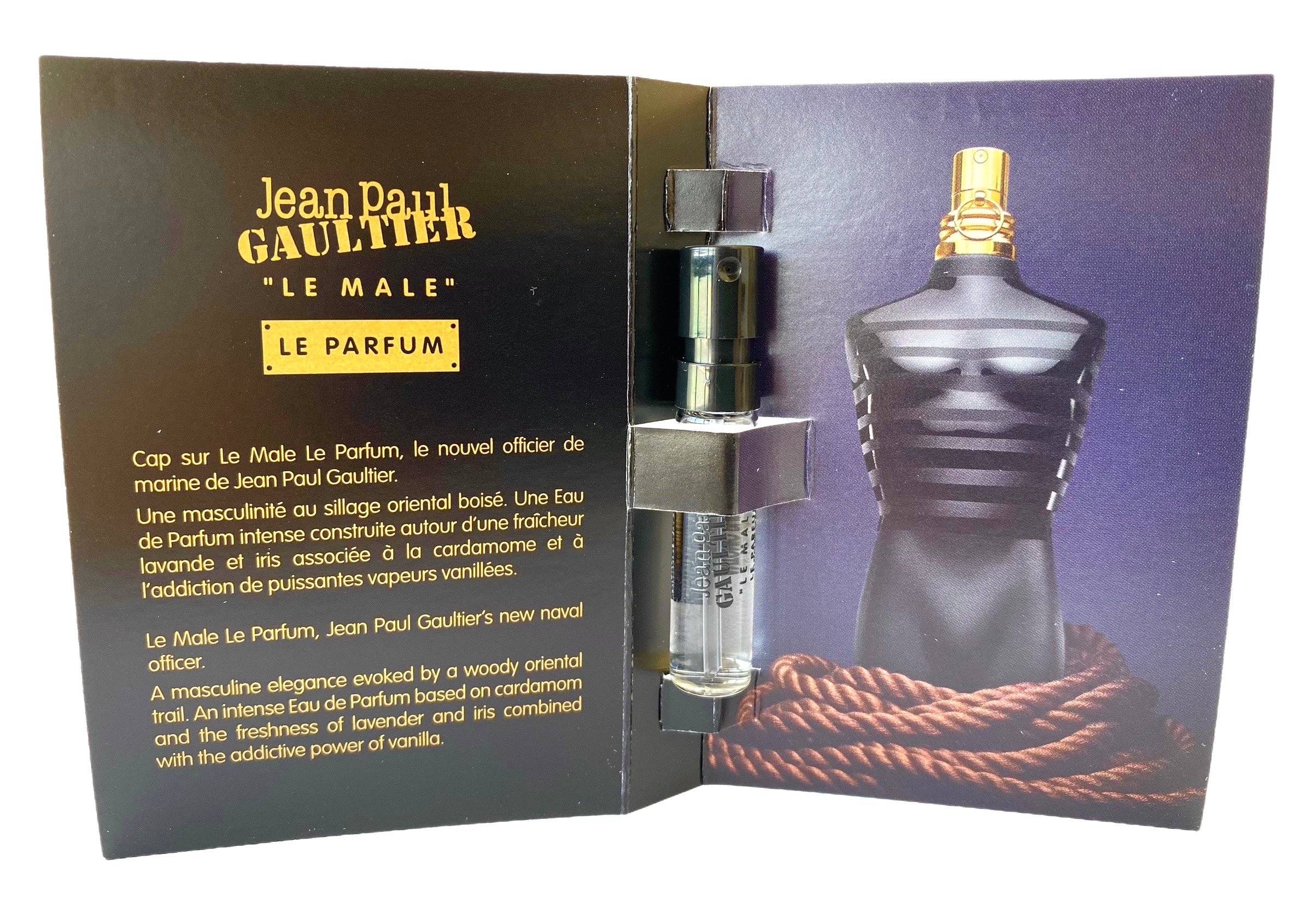 Flaconete 1,5ml – Jean Paul Gaultier Le Male Le Parfum Masculino • EDP