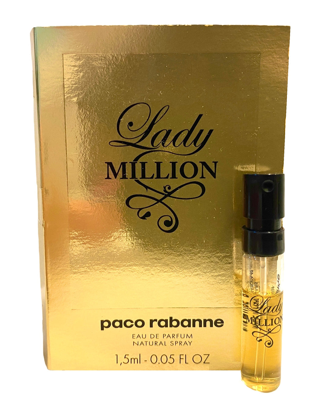 Flaconete 1,5ml – Paco Rabanne Lady Million Feminino • EDP