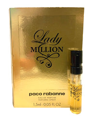 Amostra Lady Million Paco Rabanne Feminina Eau De Parfum 1,5ml