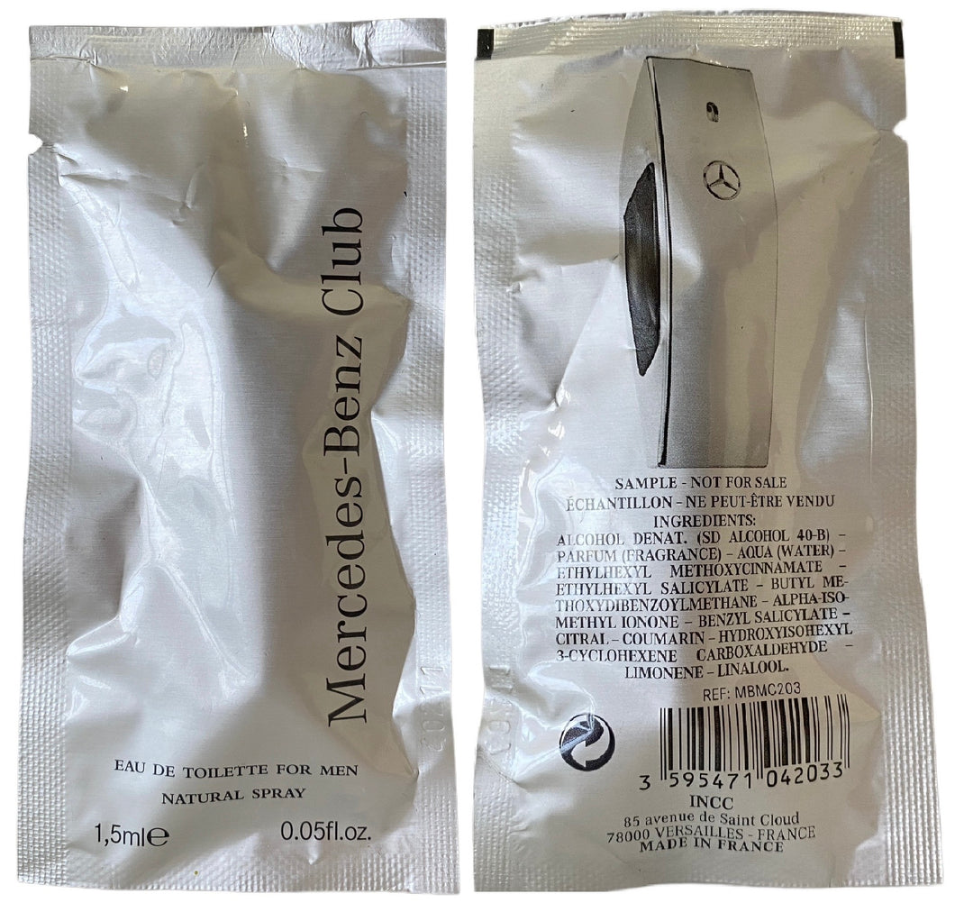 Flaconete 1,5ml – Mercedes-Benz Club Masculino • EDT