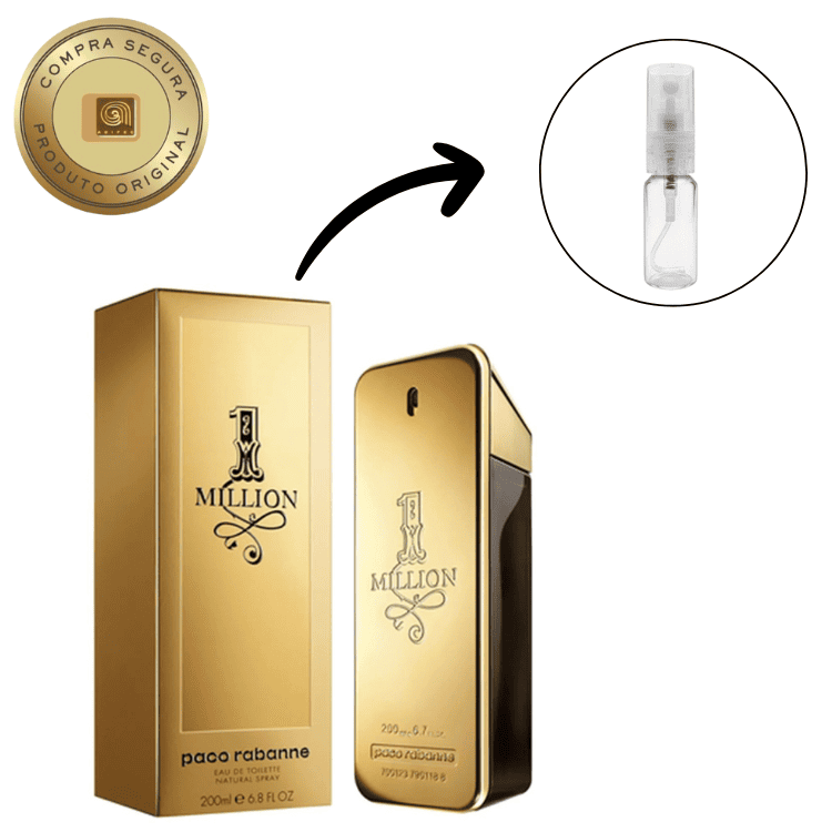 Fracionado – Paco Rabanne 1 Million Masculino • EDT