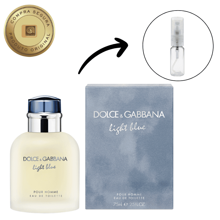 Fracionado – Dolce & Gabbana Light Blue Masculino • EDT