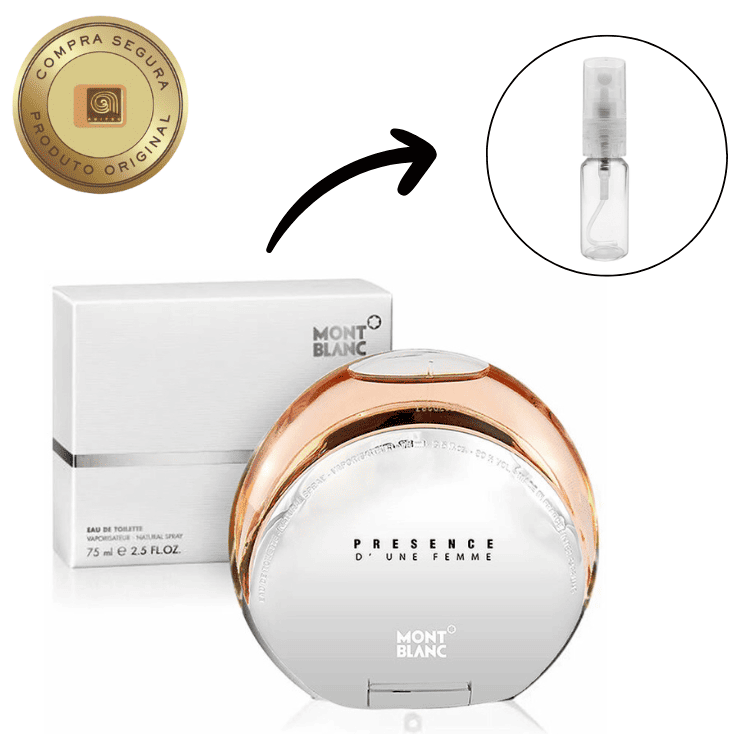 Fracionado – Montblanc Presence Dune Feminino • EDT (Raro Descontinuado)