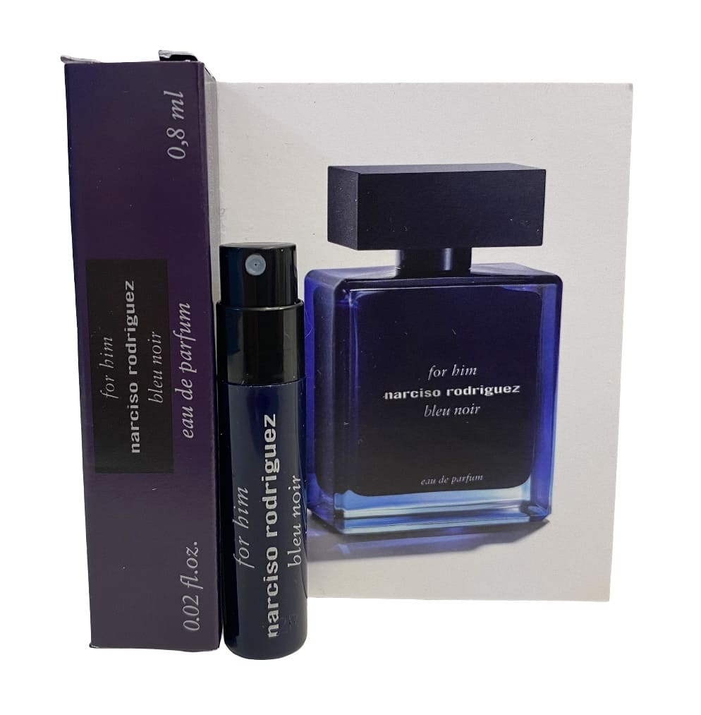 Flaconete 0,8ml – Narciso Rodriguez Bleu Noir For Him Masculino • EDP