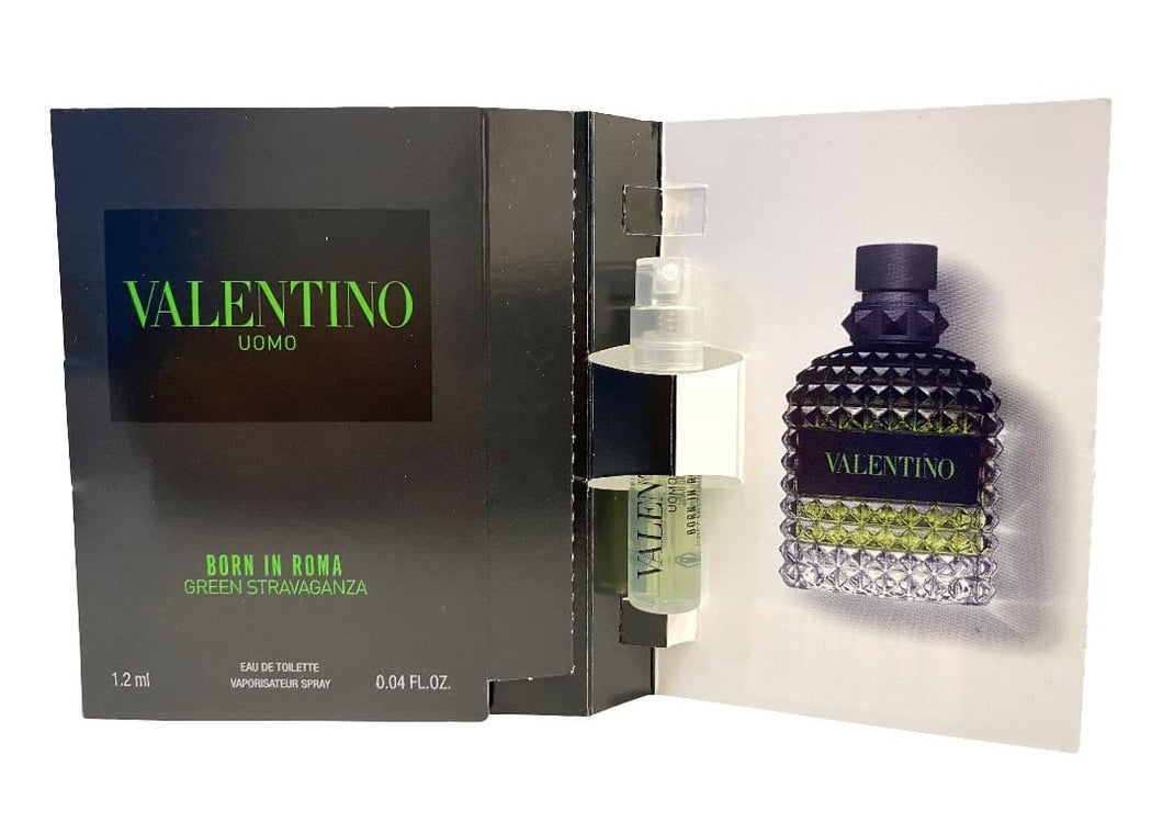 Flaconete 1,2ml – Valentino Uomo Born In Roma Green Stravaganza Masculino • EDT