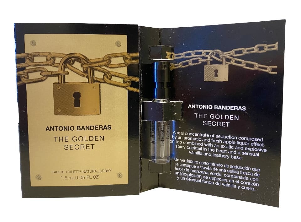 Flaconete 1,5ml – Antonio Banderas The Golden Secret Masculino • EDT