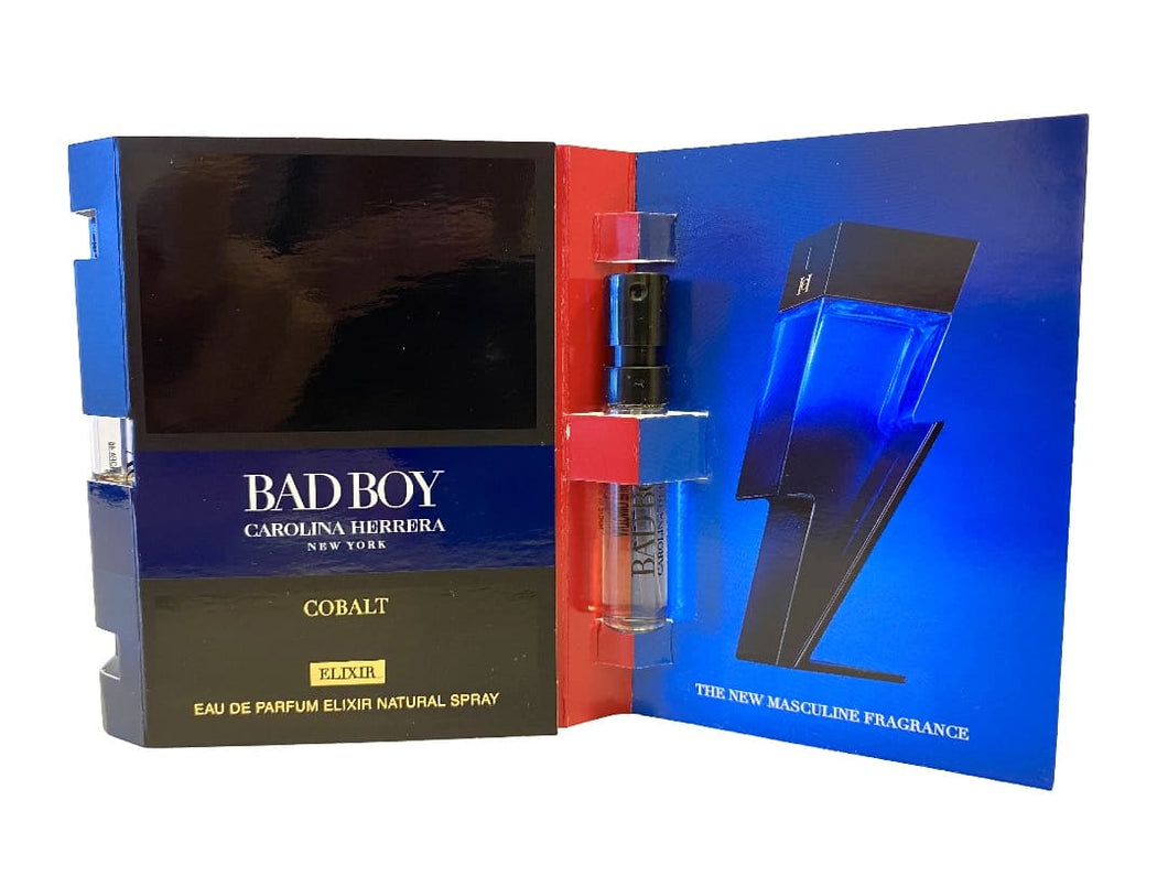 Flaconete 1,5ml – Carolina Herrera Bad Boy Cobalt Elixir Masculino • EDP