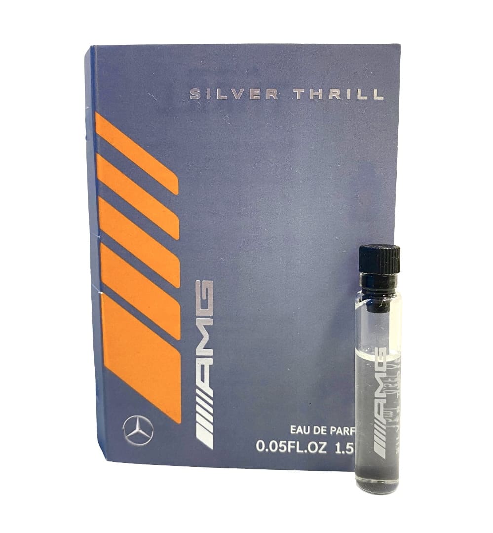 Flaconete 1,5ml – Mercedes-Benz AMG Silver Thrill Masculino • EDP