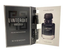 Carregar imagem no visualizador da galeria, Flaconete 1ml – Givenchy Linterdit Absolu Intense Masculino • Parfum
