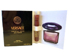 Amostra Oficial  1ml – Versace Crystal Noir Feminino • PARFUM