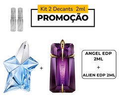 Kit 2 decants Angel EDP 2mls + Alien EDP 2ml