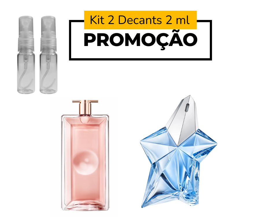 Kit Feminino – Lancôme Idôle EDP 2ml + Angel Mugler EDP 2ml (2 x 2ml • Spray)
