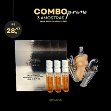 Carregar imagem no visualizador da galeria, KIT 3 Amostras Jean Paul Classic EDT Feminina
