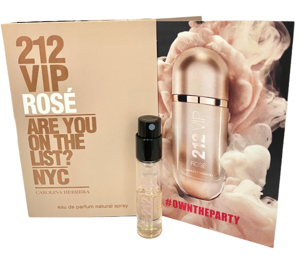 Flaconete 1,5ml – Carolina Herrera 212 VIP Rose Feminino • EDP